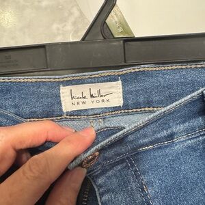 Nicole Miller Classic Blue Denim Skirt